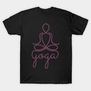 Namaste Yoga Symbol Peace in Mind T-Shirt